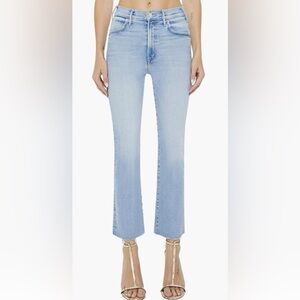 MOTHER “The Hustler Ankle Fray” Denim Jeans, Color Limited Edition, Size 27